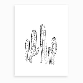 Cacti I Art Print