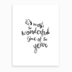 Most Wonderful Time Of The Year Art Print