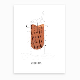 Cuba Libre Art Print