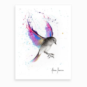 September Sunset Bird Art Print
