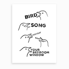 Bird Song Art Print
