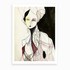 Madame Butterfly Ii Art Print