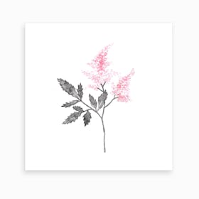 Lilac Flowers2 Art Print