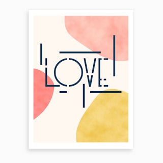 Pieces Of Love Art Print