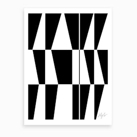 Zig Zag Art Print