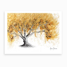 The Golden Tree Art Print