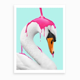 Making A Flamingo Art Print