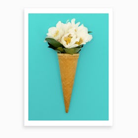 Ice Cream Bouquet Art Print