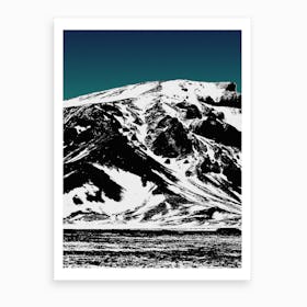 Iceland Mountains I Art Print