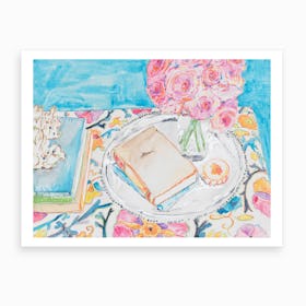 Afternoon Reading Art Print
