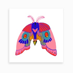 Butterfly Blue Art Print