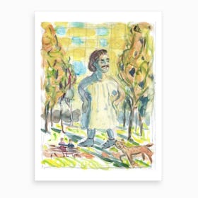 Romanian Giant Art Print