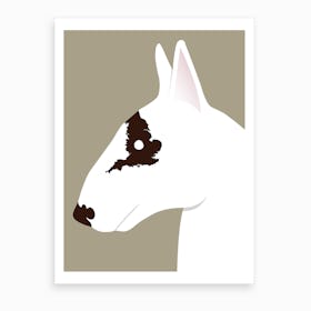 English Bull Terrier Art Print
