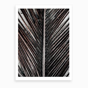 Beach Palm Patterns X Art Print