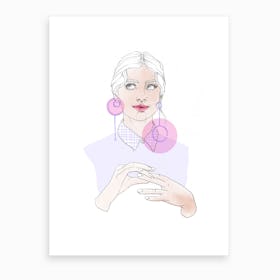 Libra Art Print