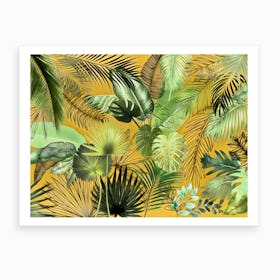Tropical Foliage 6 Art Print