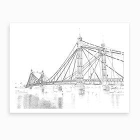 Albert Bridge Ii Art Print