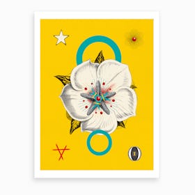 The Hypnotic Flower Tarot Card Art Print