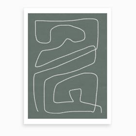 Line Abstract 1 Art Print