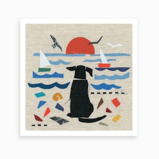 Sea Dog Art Print