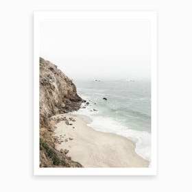 Coast Art Print
