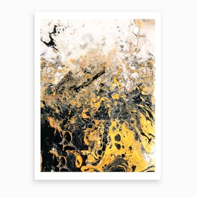 Golden Rain Art Print