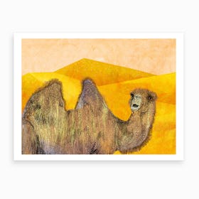 Camel Art Print