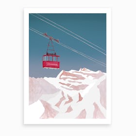 Mountain Love   Lift Art Print