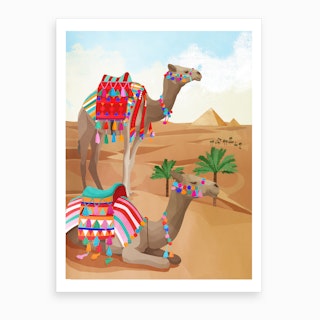 Desert Adventure Art Print