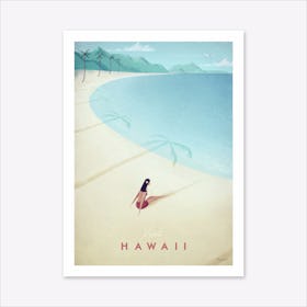 Visit Hawaii Art Print