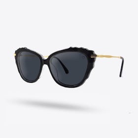 Monaco Sunglasses in Black