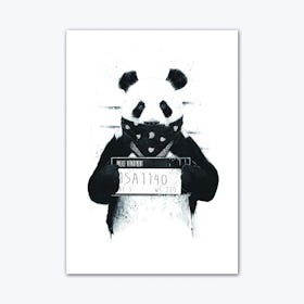 Bad Panda Art Print