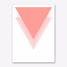 Pink Mountain III Art Print