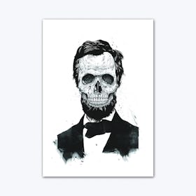 Dead Lincoln Art Print
