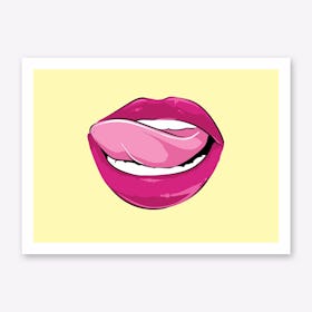 Lips IV Art Print