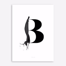 ABC Artsy 3 Art Print