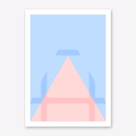 Pink Mountain IV Art Print