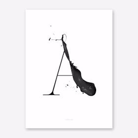 ABC Artsy 2 Art Print