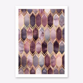 Dreamy Stained Glass Art Print