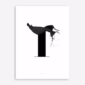 ABC Artsy 21 Art Print