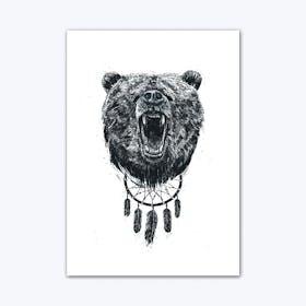 Don't Wake The Bear Art Print