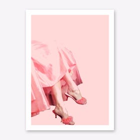 Pink Lady I Art Print