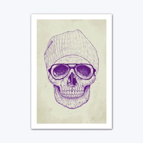 Cool Skull Art Print