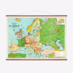 Map of Europe Art Print