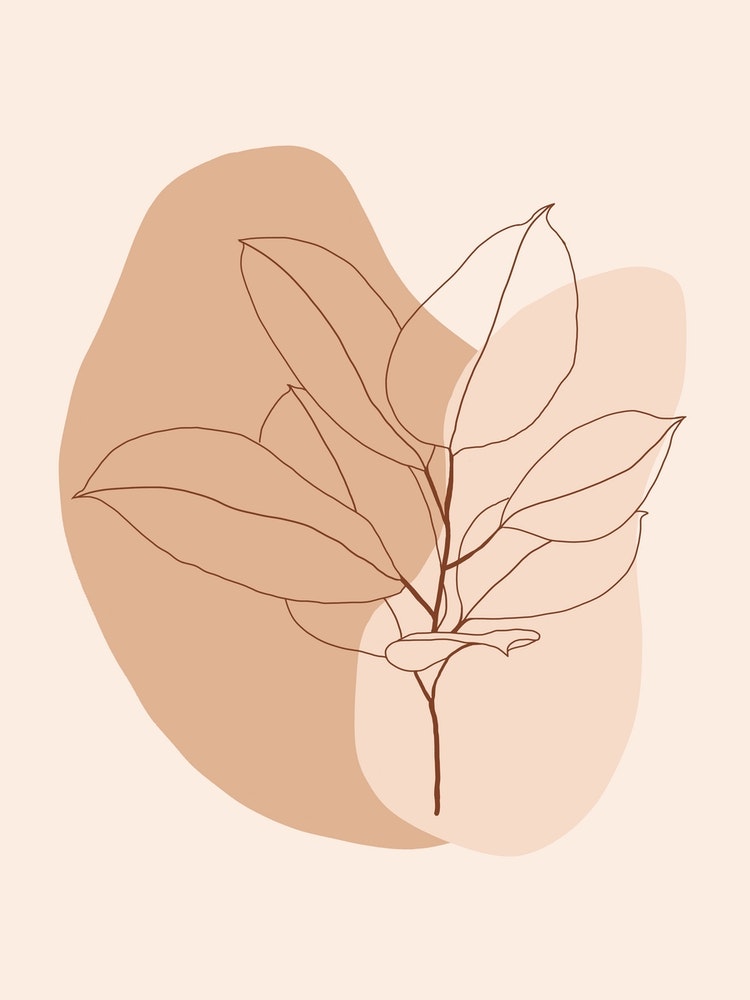 leaves drawing tumblr