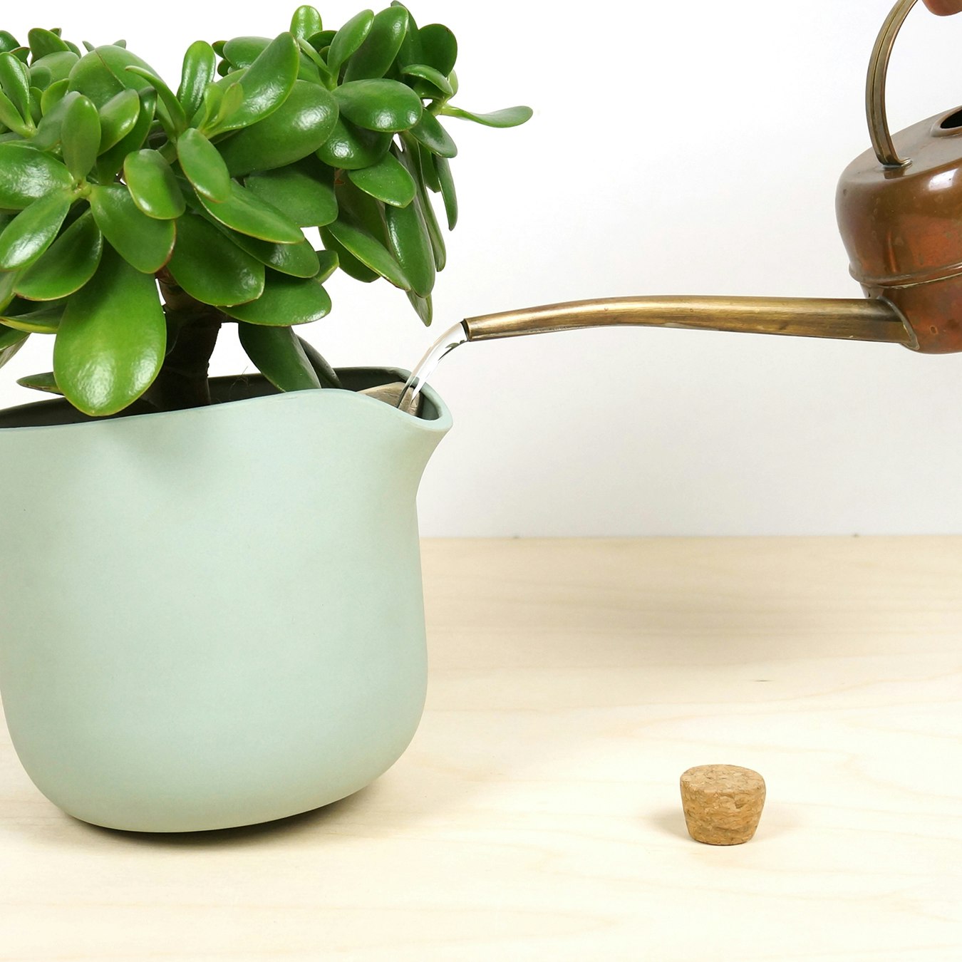 Green Natural Balance Flowerpot by Studio Lorier - Fy