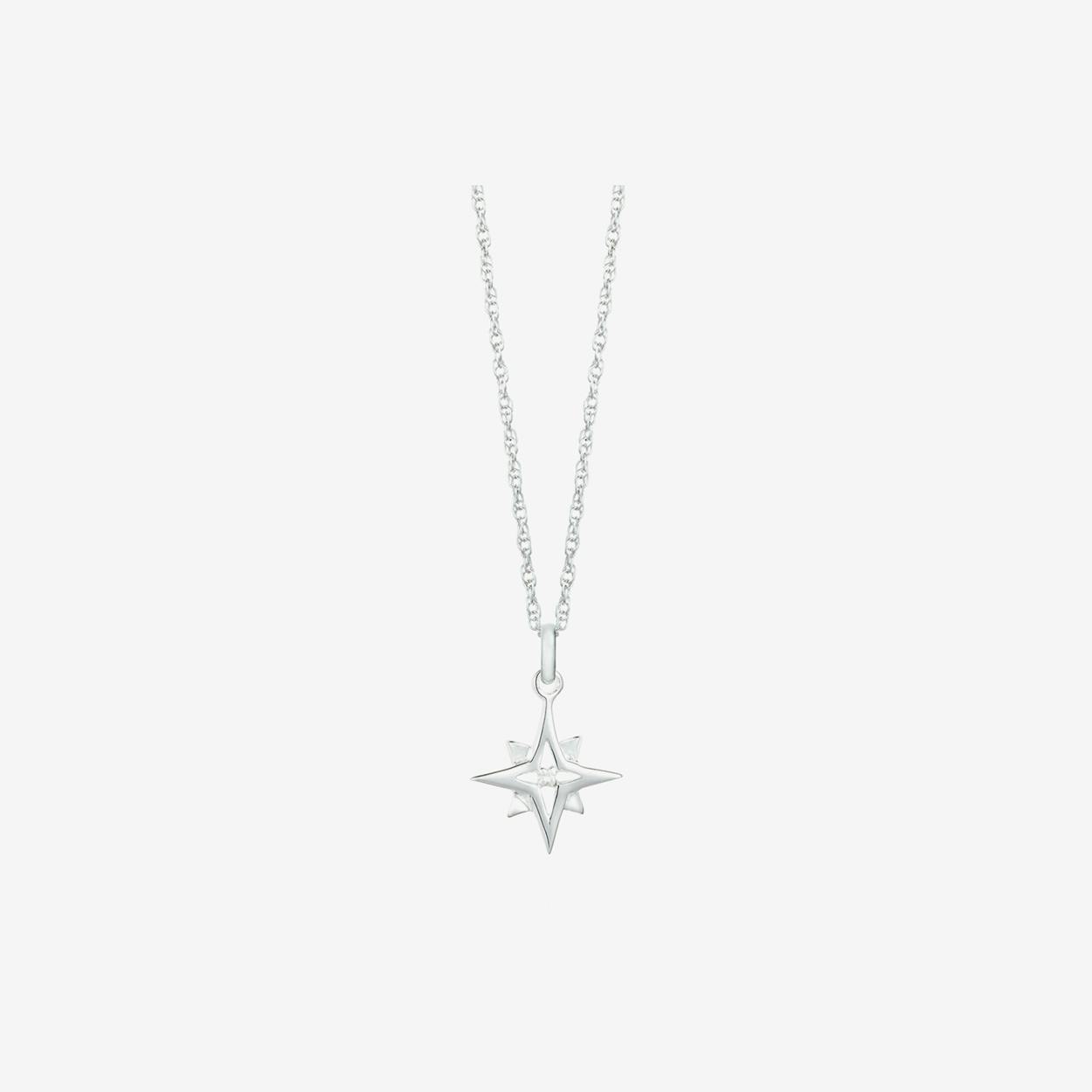 compass star necklace