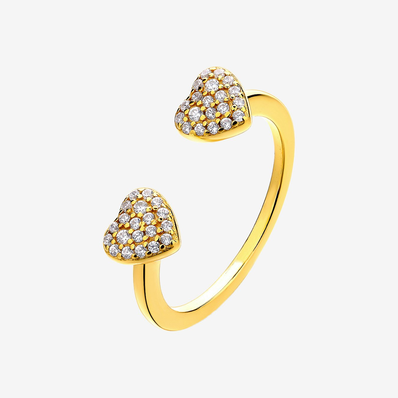 Emoji Double Love Ring by AVILIO London - Fy