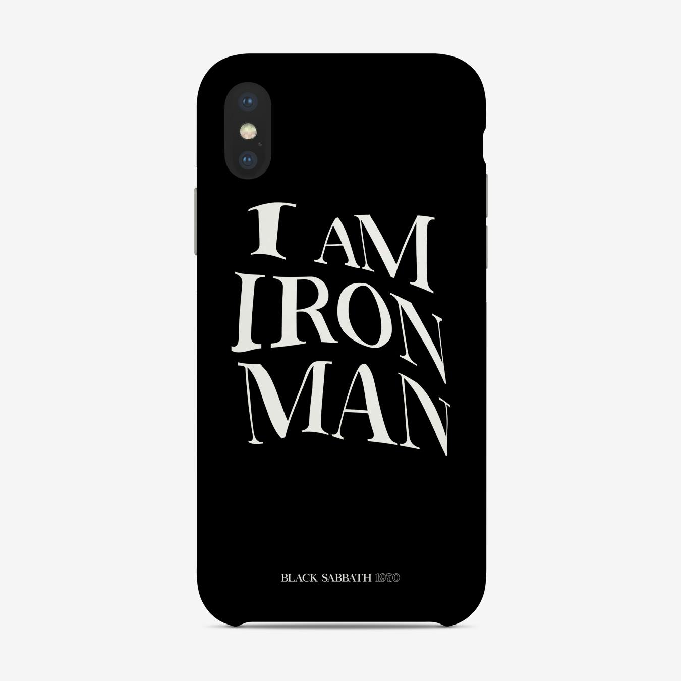 Iron Man Black Sabbath Phone Case by Mood Fy