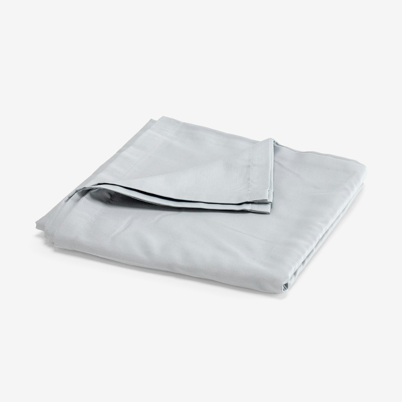Sateen Flat Sheet Light Grey by Bedroommood Fy